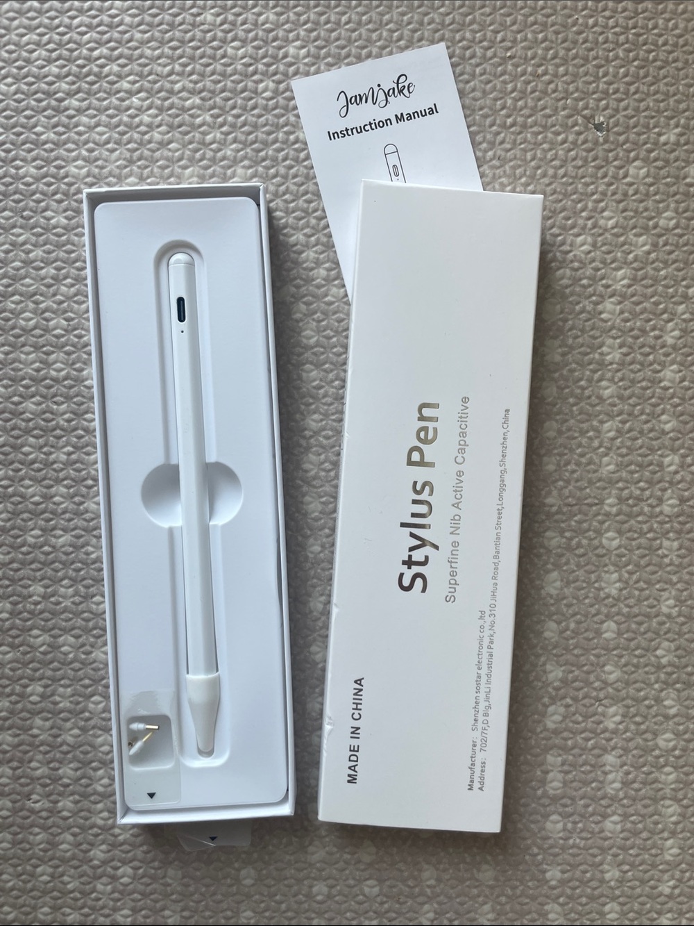 White Stylus Pen - Active Capacitive Tablet Stylus NWOT